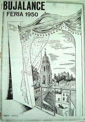 17.- 1950 Cartel de Feria 1950